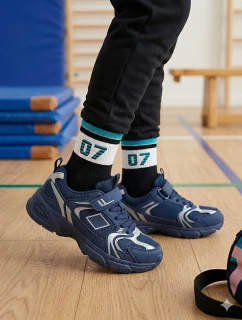 Chlapčenské vzorované ponožky Wola W44.P01 U44.P01 33-38