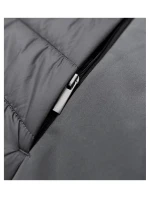 Dámska hybridná vesta Cross tmavo šedá - Malfini