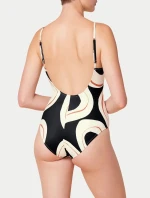 Dámske jednodielne plavky Summer Allure OP 01 black - Triumph