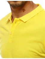Pánske žlté polo tričko FashionStreet PX0314 Pánske žlté polo tričko FashionStreet PX0314