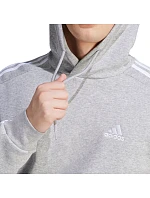 Adidas Essentials Fleece 3-Stripes Hoodie M IJ6474 muži Adidas Essentials Fleece 3-Stripes Hoodie M IJ6474 muži