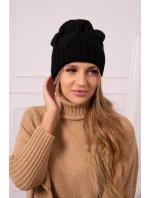 Dámska čiapka Liliana K375 čierna