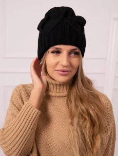 Dámska čiapka Liliana K375 čierna