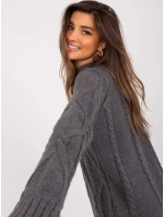 Šaty BA SK 8012 1.66P tmavo šedá