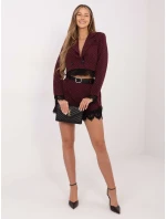 IT SN šortky FL9965.88 tmavo červená