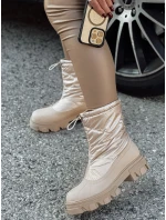 Dámske snežnice NORDYN beige FashionStreet ZY0537