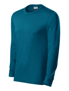 Unisex tričko Resist LS (petrol blue)