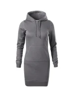 Snap dress dámske oceľovo šedé
