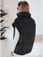 Dámska prešívaná vesta NIMIA čierna FashionStreet TY3248