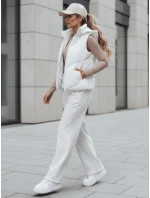 Dámska prešívaná vesta LIKEHUGS biela FashionStreet TY4975 Dámska prešívaná vesta LIKEHUGS biela FashionStreet TY4975