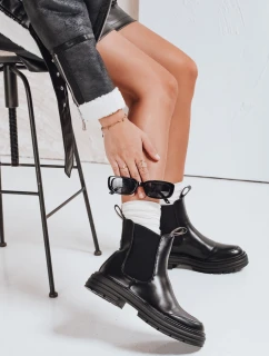 LUXIBOOTS dámske čižmy na platforme čierne FashionStreet ZY1020