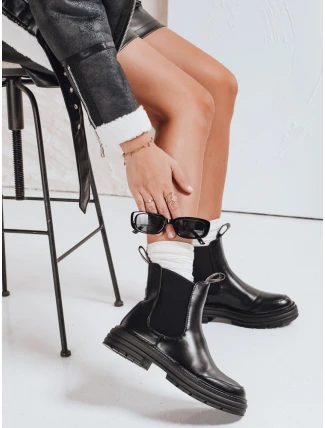 LUXIBOOTS dámske čižmy na platforme čierne FashionStreet ZY1020