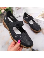 Rieker W RKR139 tmavomodré kožené čižmy