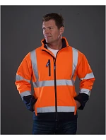 Yoko HVK 09 Hi-Vis softshellová bunda 79.VK09 hi vis žltá/námornícka modrá Yoko HVK 09 Hi-Vis softshellová bunda 79.VK09 hi vis žltá/námornícka modrá