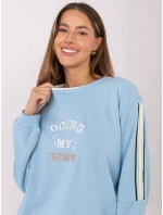 Blúzka RV BL A942.62 svetlomodrá