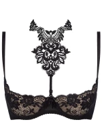 Podprsenka V-8241 čierno-béžová - Axami