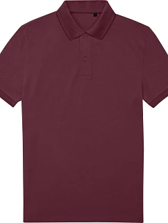 B&C My Eco Polo 65/35_° Piqué polo 01.U428 bordová
