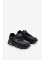 Sneakersy Dziecięce Na Rzep Czarne Krissandra