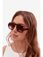 Dámské sluneční brýle s UV filtrem Hnědé