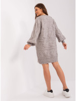Dámske pletené šaty s dĺžkou po kolená