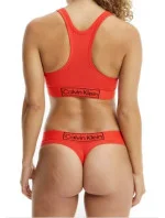 Športové bralette Heritage - QF6768E XM9 - červenooranžová - Calvin Klein