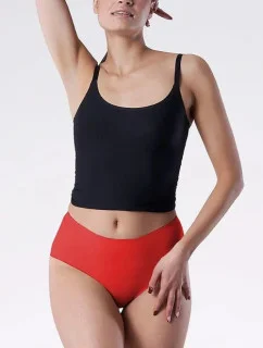 Dámske nohavičky Simple Brasil Maxi Red - Julimex