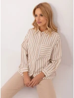 Košeľa BP KS 1148.12 béžová - FPrice