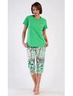 Dámske capri pyžamo Janette Dámske capri pyžamo Janette