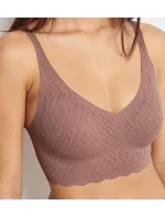 ZERO Feel Bliss Bralette - BROWN - hnedá 1141 - SLOGGI