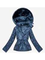 Dámska ľahká bunda s kapucňou Minority blue (B25-510-30)