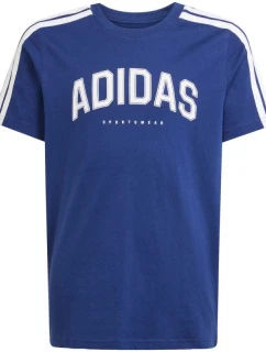 Detské tričko adidas Codes Collegiate Graphic navy blue JL6138