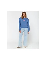 Mikina RIP CURL ICONS OF SURF RELAXED CREW, modrá Mikina RIP CURL ICONS OF SURF RELAXED CREW, modrá