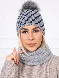 Dámska súprava K155 tmavo šedá