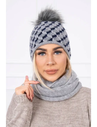 Dámska súprava K155 tmavo šedá