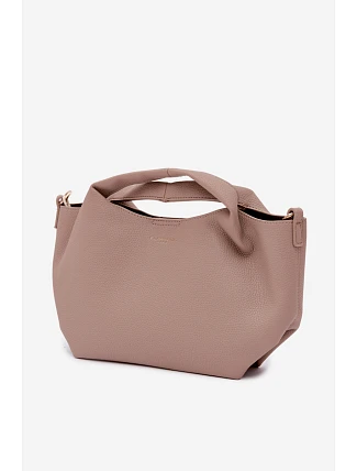 Bežová kabelka z imitace kůže Corisse