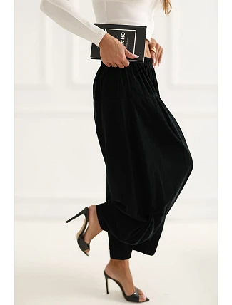 Šnúrové nohavice model 226453 Taliansko Moda