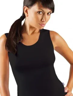 Čierna dámska košieľka Emili Sara XXL-XXXL