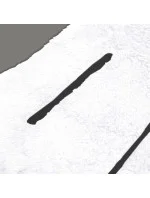 Biela dámska plyšová vesta (HH005-45)