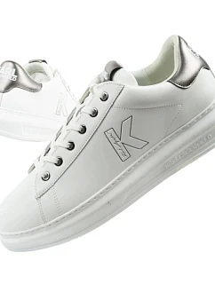 Karl Lagerfeld pánske tenisky Kapri z prírodnej kože biele