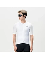 Cyklistický dres Rockbros 15200025 krátky rukáv veľkosť L - biely