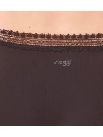 Dámske nohavičky GO Ribbed R Tai C2P - BLACK - black 0004 - SLOGGI Dámske nohavičky GO Ribbed R Tai C2P - BLACK - black 0004 - SLOGGI