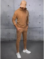 FashionStreet pánska tepláková súprava camel AX0684 FashionStreet pánska tepláková súprava camel AX0684