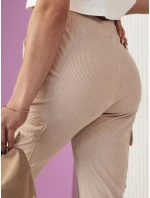 Dámske tepláky FLAYON beige FashionStreet UY2059