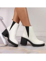 Zateplené topánky Artiker W HBH42 na podpätku