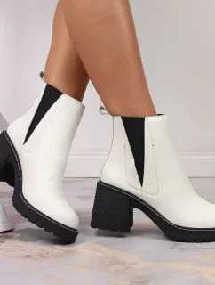 Zateplené topánky Artiker W HBH42 na podpätku