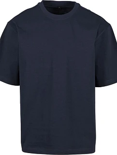 Build your Brand BY 391 Pánske hrubé tričko „Loose Fit“ 56.0391 tmavomodré