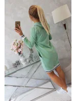 Šaty Brooklyn tmavo mätové Šaty Brooklyn tmavo mätové