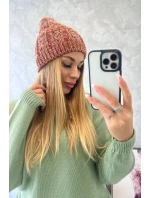 Fleecová čiapka Melisa K241 červená