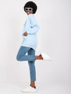 Mikina EM BL 719.36 svetlo modrá