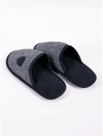 Pánske papuče OKL-0107F-3400 Black with grey - Yoclub